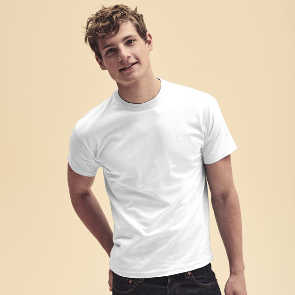 Wit T-Shirt Volwassene Original T