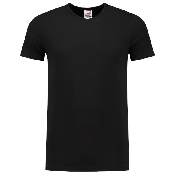 TRICORP T-Shirt Elastaan Fitted V Hals